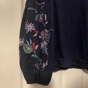 Puffy long sleeve top